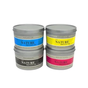 High Glossy Fast Dray Cyan Magenta Yellow Black Offset Printing Ink