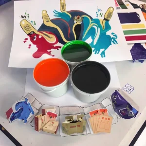 High Glossy Water Based Pigment Flexo Red Black Green Yellow Color Pigment Ink Pigment for Carton Box Paper Printing