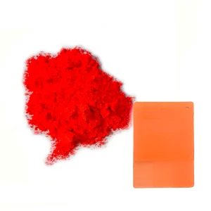 High Intensity Formaldehyde Free Neon Fluorescent Powder for Safety Signs and High Visibility Warning Products RTS 4