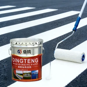 High Performance Acrylic Road Marking Paint 20kg Liquid Coating Excellent Weather Resistance for Urban Roads Highways