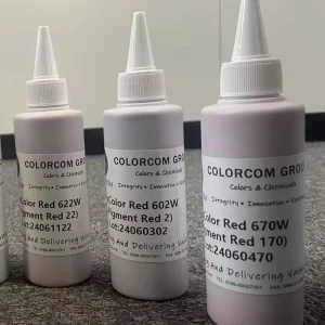 High Performance Natural Water Based Coating Pigment Red Color Paste for Industrial Paint Pigment Dispersion CAS 6410 29 3