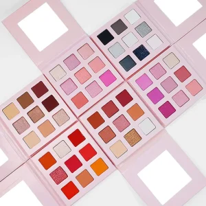 High Pigment 9 Colors Pink Eyeshadow Palette