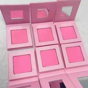 High Pigment Blusher Cruelty Free Vegan Waterproof Bronzer Cheek Single Smooth Blush Palette Private Label
