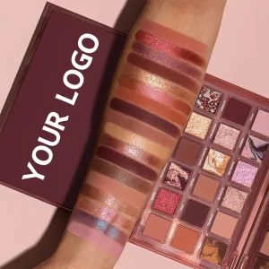 High Pigment Cosmetics Makeup Your Logo Eye Makeup Eyeshadow Pallet Private Label 18 Colors Eyeshadow