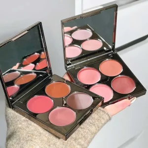 High-Pigment Cream Blush Palette