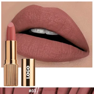 High Pigment Creamy Waterproof Vegan Nude Matte Lipstick