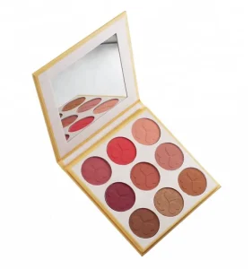 High Pigment Makeup Romantic Pink Blush Palette Private Label