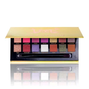High Pigment Metallic Eyeshadow Palette Matte Makeup OEM ODM Private Label Eyeshadow Palette Pigment