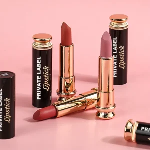 High Pigment Natural Lipstick Waterproof Long Lasting Custom Vegan Cruelty Free Cream Velvet Matte Lipstick