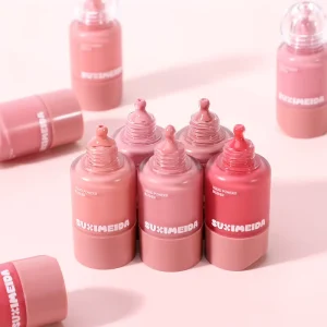 High-Pigment Natural Mineral Waterproof Velvet Liquid Blush 5 Colors 7.5ml