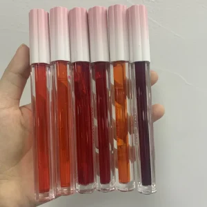 High Pigment Waterproof Lip Stain Long Lasting Lip Tint in Custom Tube DIY Private Label Makeup Cosmetics Certified with MSDS