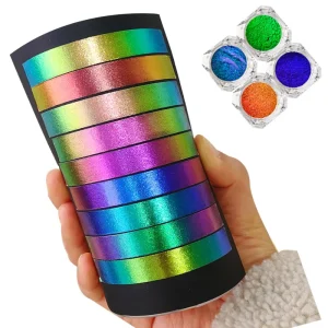 High Pigmented Lipstick Colorshift Loose Oil Soluble Cosmetic Mica Body Shimmer Nailart Watercolor Powder Pigment For Cosmetic