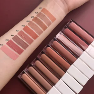 High Pigmented Matte Liquid Lipstick New Cosmetics Purple Red pink Red Nude Matte Liquid Lipstick