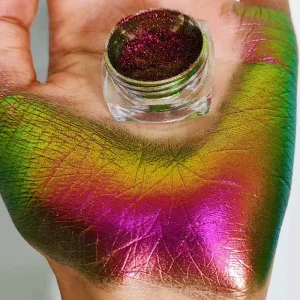 High Purity Cosmetic Grade New Coming Color Shifting Hot Chameleon Pigment for Eyeshadow and Nail