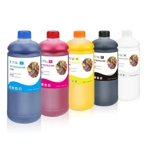 High Quality 1000ml Dtg Ink For Epson F2100 F2000 F2150 F2130 F2080 F2180 Direct To Garment Textile Pigment Ink Bulk