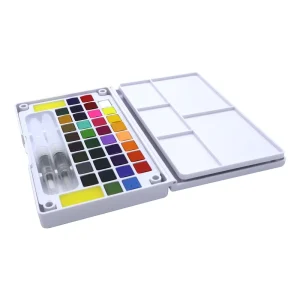 High Quality 12 18 24 36 Color Gouache Paint Set Water Color Paints for Fine Arts on Canvas Portable 3ml Palette Brush Pigment