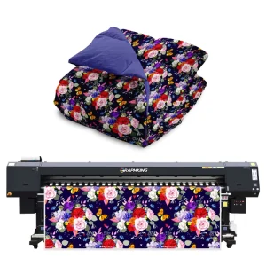 High Quality 3.2m Dye Sublimation Printer Large Format Automatic Inkjet Printers for Pillow/coverlet/ Sheet Heat Press