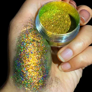 High Quality Cosmetic Grade Color Changing Holographic Pigment Fine Laser Eye Shadow Makeup Glitter Pigments