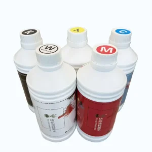 High Quality DTG Textile Pigment for Water Based Eco Friendly CMYK+WHITE Digital Printing for for Printer Factory shipped