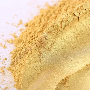 High Quality Gold Pearl Pigment for Cosmetics Inks Metallic Luster & Eco Friendly