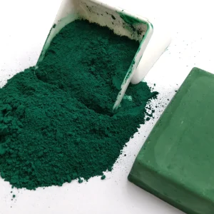 High Quality Green Iron Oxide Pigment Concrete Color Brick China Manufacturer Direct Sales