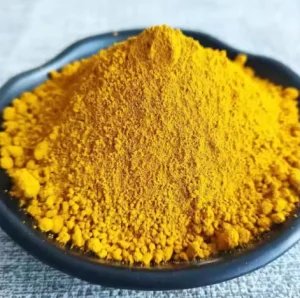 High Quality Iron Oxide Yellow Pigment with Strong Weather Resistance for Rubber Track Ceramic Paint