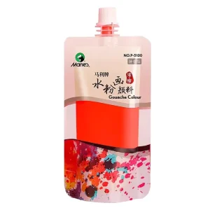 High Quality Maries 100ml Gouache Colour Art Students Professional Gouache for Drawing and Printing