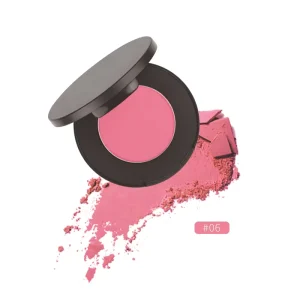 High Quality New High Pigment Blush Products Cute Face Makeup Blusher Shimmer Matte Single Blush Palette Rosy Glow Blush Powder
