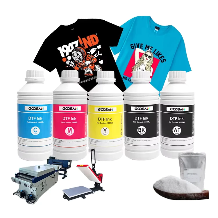 High Quality No Clog PET Film DTF Ink Premium Encre Tinta for Epson DX5 DX7 I3200 I1600 L800 L805 L1300 L1800 DTF Printer
