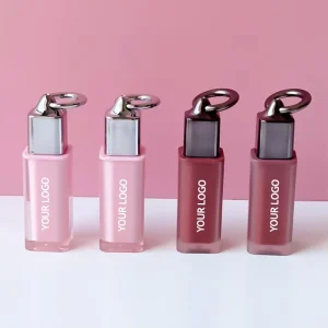 High Quality Unique Tubes Lipgloss with Phone case Keychain Cute Custom Long Lasting Pigment Lip Gloss