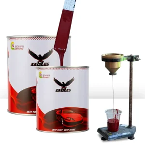 High-Solid High-Gloss Epoxy Resin Spray Coating Paint for Automotive Applications, Carmine