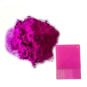 High Tinting Strength 60 Percent Stronger Neon Purple Pigment RTS 45 for Soft PVC and TPE Toy Manufacturing