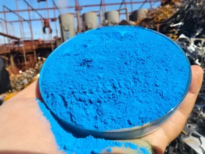 High Tinting Strength Iron Oxide Pigment for Cement Mortar and Industrial Coatings Blue