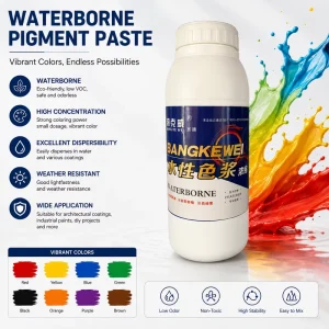 High Tinting Strength Water Based Concentrated Pigment Paste for Latex Paint and Coatings