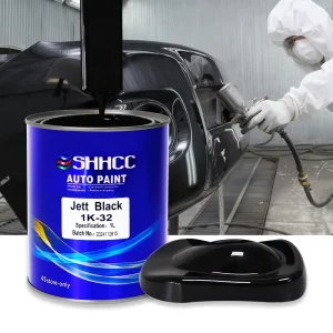 High quality Acrylic Resin Spray Paint for 1K Black Car Paint SHHCC Brand 1K32 Model Liquid Coating Application