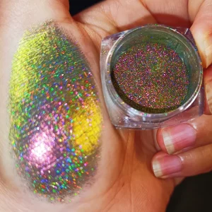 High quality Cameleon Eyeshadow Bulk Metallic Pigment Powder Application Hypershift Glitter Pigment