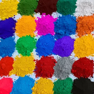 High temperature inorganic iron oxide pigment ceramic enamel coating ink uses high temperature iron oxide pigment bright red