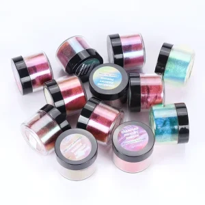 Highly Pigmented Chameleon Color Shifting Powder Cosmetic Grade Mica For Eyeshadow Nail Art