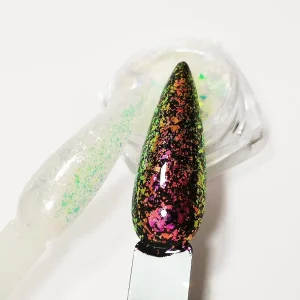 Holographic Aurora Flakes Pigment Nail & Makeup Multi Use Shimmering Flakes