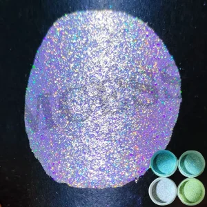 Holographic Furniture Paint Purple Pigment Powder for Watercolor