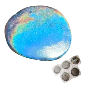 Holographic Laser Nail Art Glitter Powder for Nail Mirror Polishing Chrome Pigment Shimmer Slimes