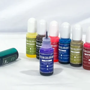 Hot Selling 10ml DIY Crystal Drop Epoxy Resin Pigment 15 Color Liquid Oily High Concentration Color Essence