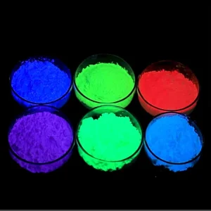 Hot Selling 365nm Phosphor Red Blue Green Yellow UV Fluorescent Pigment Powder Invisible UV Security Ink