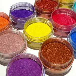 Hot Selling Cosmetic Grade Pearlescent Pigment Candy Color Mica Powder for Paint Nails and Makeup