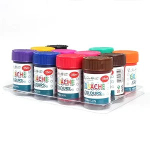 Hot Selling YiPinXuan Colorful Non toxic Artist Gouache Paint for Kids 25ml Tube for Paper & Canvas