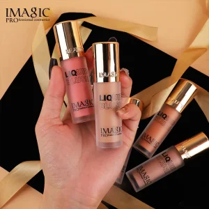 IMAGIC Trending Product Cheek Blush Face Makeup Professional High Pigment Colors Vegan Long Lasting Waterproof Liquid Dewy Blush