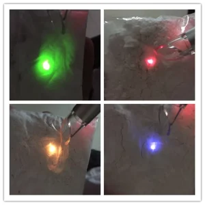 IR980 Excited Fluorescent up Converting Titanium Pigment in Red Yellow Blue Green for Coating