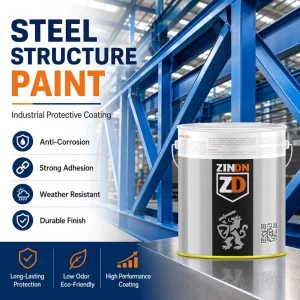 Industrial Epoxy Zinc-Rich Paint for Steel Structures and Bridges