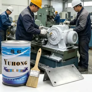 Industrial-Grade Alkyd Anti-Corrosive Primer for Metal Surfaces and Steel Structures
