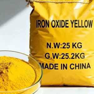 Industrial Grade Color Pigment Iron Oxide Yellow Cement Colorant